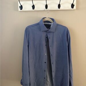 Men's Blue Dress Shirt